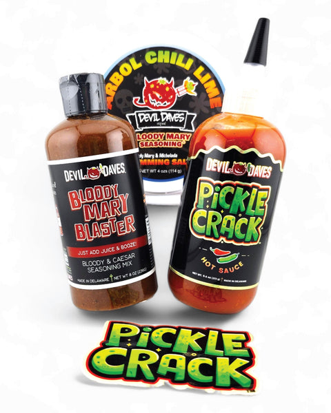 Blaster Pack | Chelada Chili Lime, Pickle Hot Sauce & Blaster Seasoning