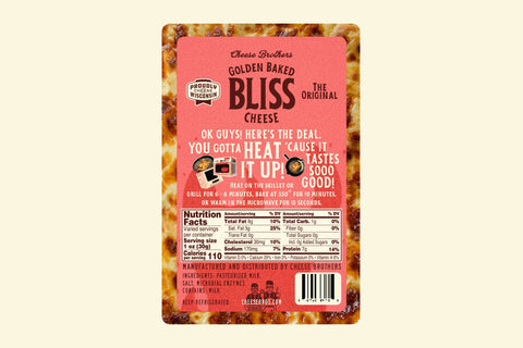 Golden Baked Bliss Cheese