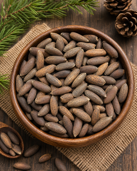Afghani Chilgozah (Wild In-Shell Pine Nuts)