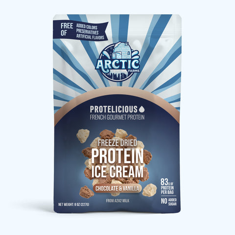 Freeze‑Dried Protein Ice Cream (Zero Added Sugar) — Vanilla Chocolate Mix