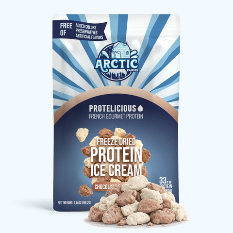 Freeze‑Dried Protein Ice Cream (Zero Added Sugar) — Vanilla Chocolate Mix
