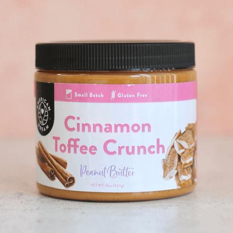 Gluten-Free Cinnamon Toffee Crunch Peanut Butter