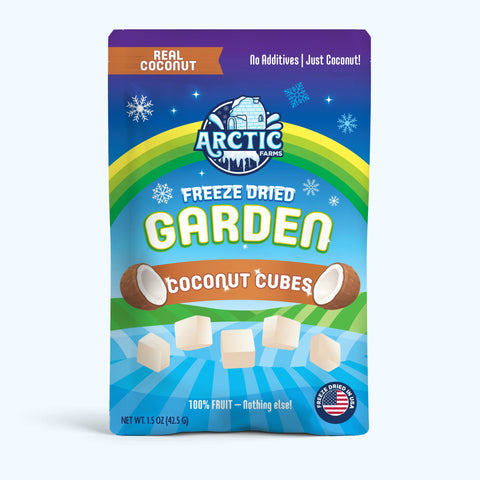 Freeze Dried Coconut Cubes