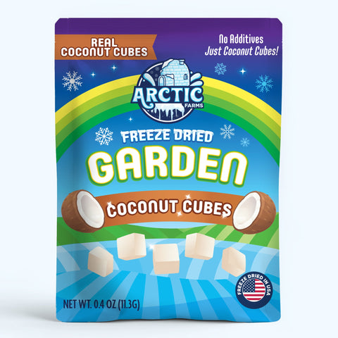 Freeze Dried Coconut Cubes