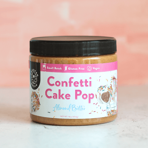 Gluten-Free Confetti Cake Pop Almond Butter