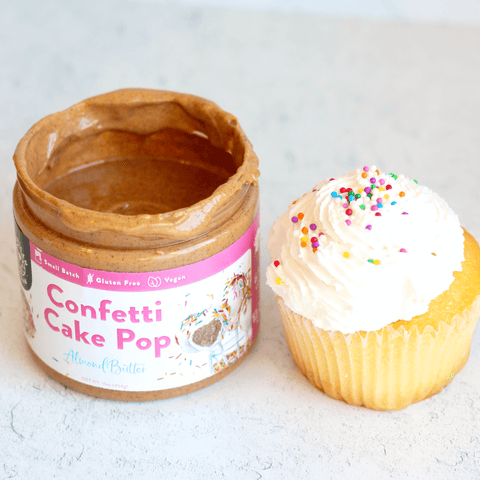 Gluten-Free Confetti Cake Pop Almond Butter