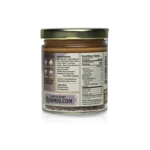 Almond Chocolate Chip Cookie Dough Spread