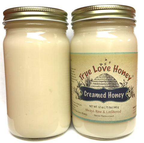 Salted Caramel Creamed Honey (3 eight ounce jars)