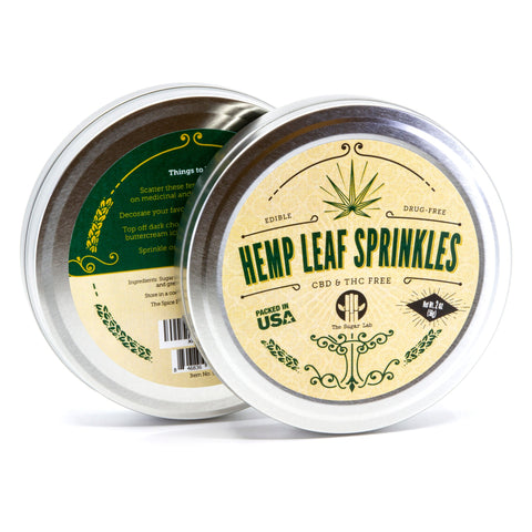 Hemp Leaf Sprinkles (CBD & THC Free)