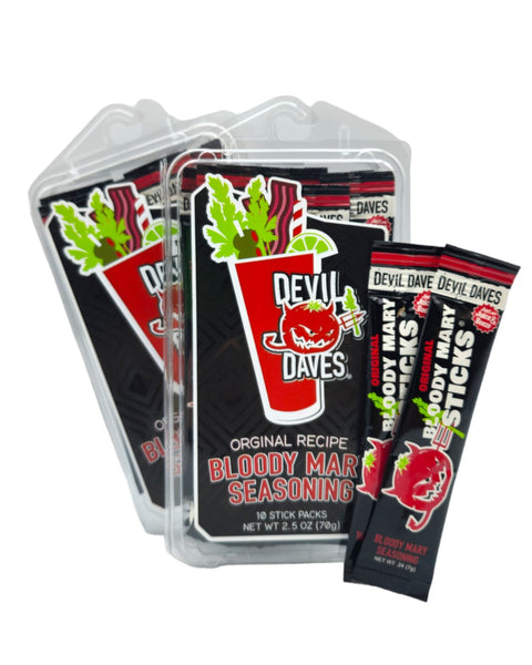 Original Bloody Mary Sticks |  10 Packs