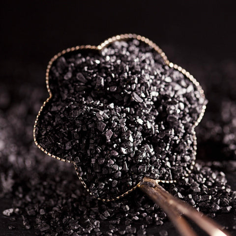 Hawaiian Black Lava Salt (Medium Grain)