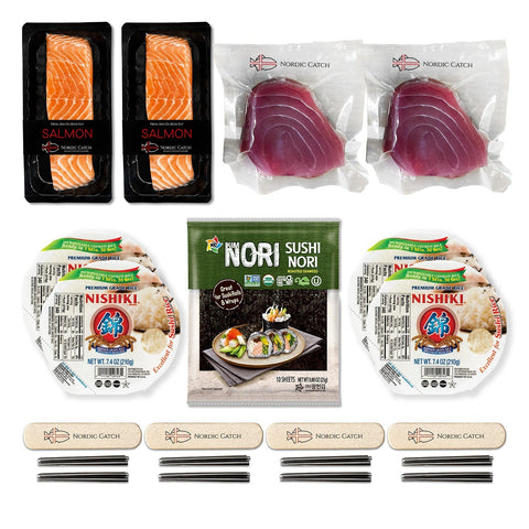 Family Sushi Night Kit - Sashimi Grade Fish Bundle