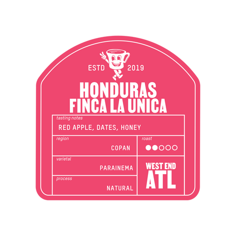 Honduras Finca La Unica Natural