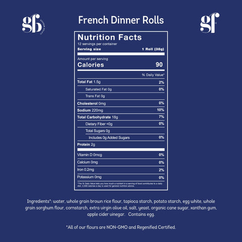 Gluten-Free French Dinner Rolls