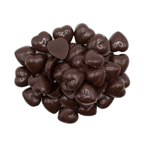 Raw Mint Chocolate Hearts