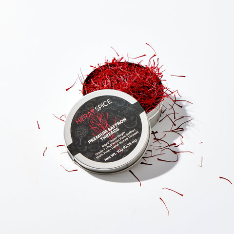 10 Grams (0.3 Oz) Heray Afghan Saffron Extra Class Premium Super Negin Quality