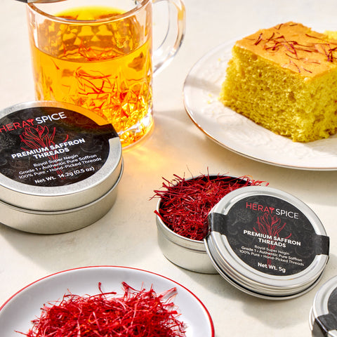 1 Oz (28.5gr) Heray Afghan Saffron Extra Class Premium Super Negin Quality