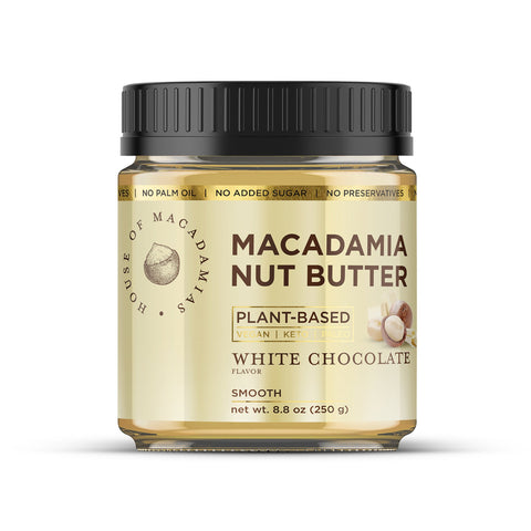Macadamia Nut Butter White Chocolate Flavor  (1 Flavor, 1 Jar)