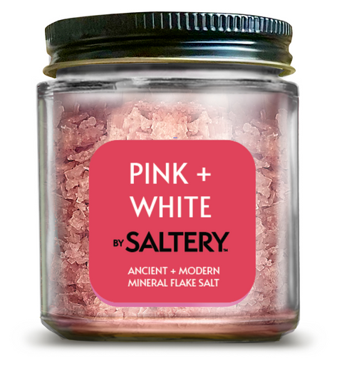 Pink + White | Flake Salt