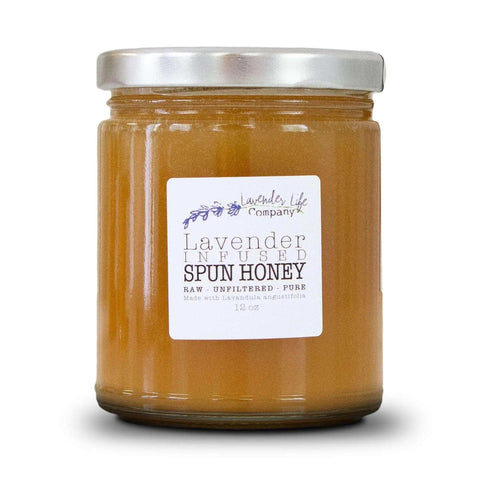 Lavender Infused Spun Honey - Spreadable