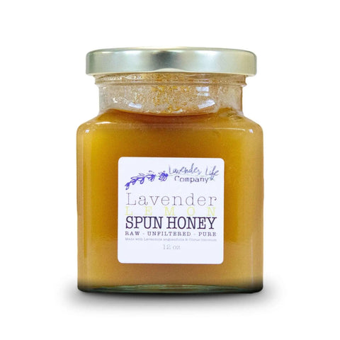 Lavender/LEMON Infused SPUN Honey - Spreadable