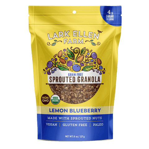 Lemon Blueberry Sprouted Granola