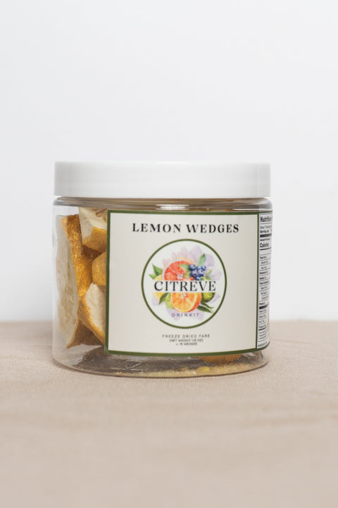 Tasting Size - Freeze-Dried Lemon Wedges