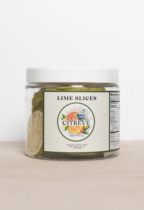 Tasting Size - Freeze-Dried Lime Slices