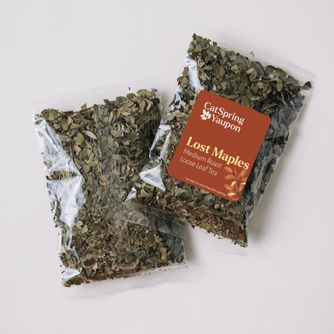 Loose Leaf Yaupon Variety Pack – Green, Medium & Dark Roasts