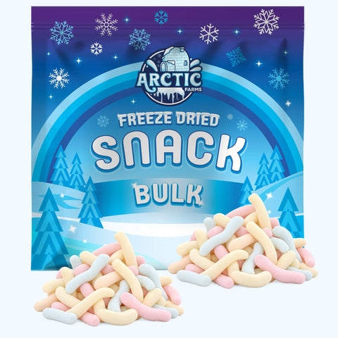 Freeze Dried Marshmallow Spaghetti