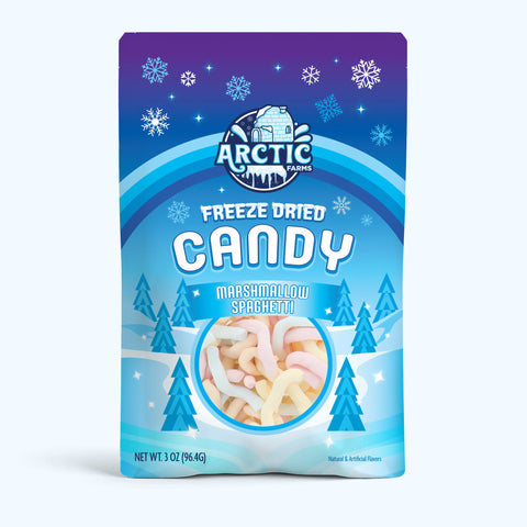 Freeze Dried Marshmallow Spaghetti