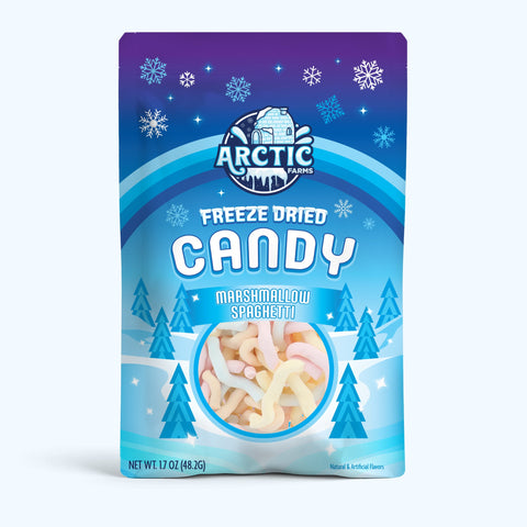 Freeze Dried Marshmallow Spaghetti