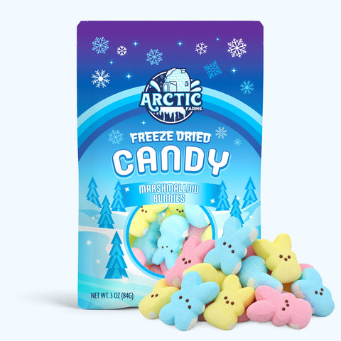 Freeze Dried Marshmallow Bunnies
