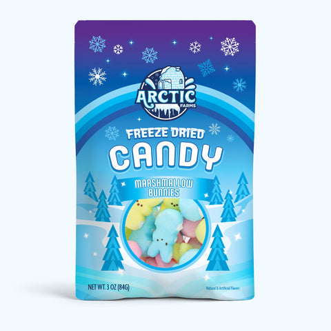 Freeze Dried Marshmallow Bunnies
