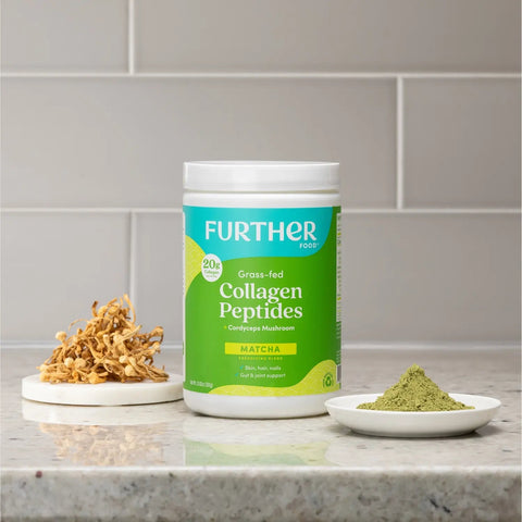 Matcha Collagen Peptides Powder