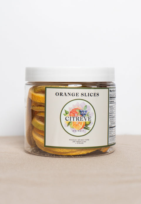 Tasting Size - Freeze-Dried Orange Slices