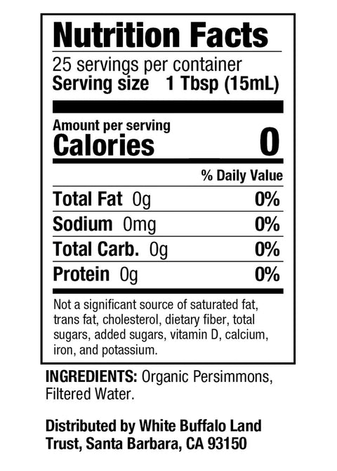Naturally Fermented Persimmon Vinegar