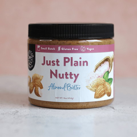 Gluten-Free Just Plain Nutty Almond Butter