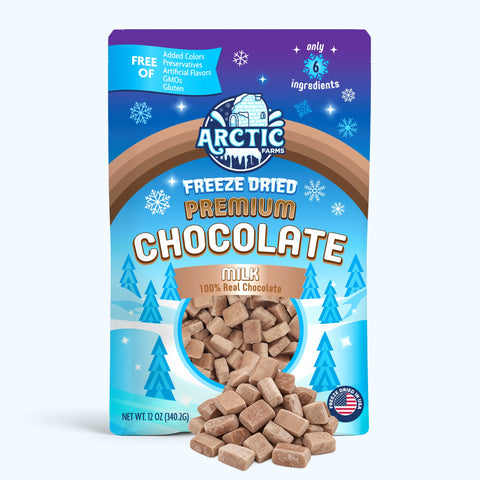 Freeze Dried Premium Belgian Milk Chocolate