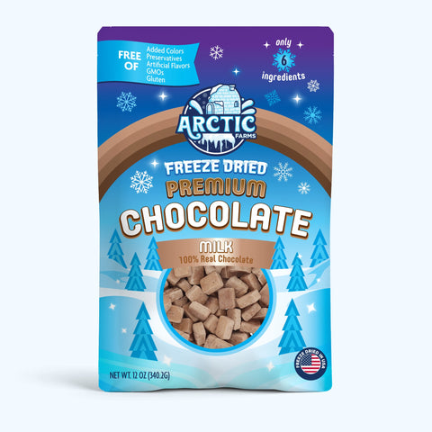 Freeze Dried Premium Belgian Milk Chocolate