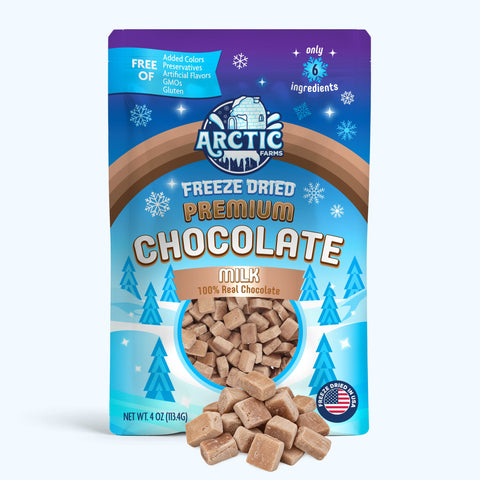 Freeze Dried Premium Belgian Milk Chocolate