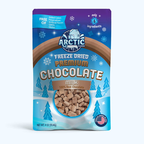 Freeze Dried Premium Belgian Milk Chocolate