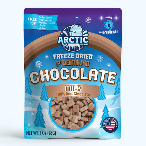 Freeze Dried Premium Belgian Milk Chocolate