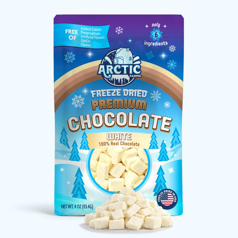 Freeze Dried Premium Belgian White Chocolate