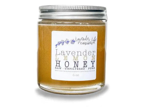 Raw Honey - Lavender/LEMON Infused