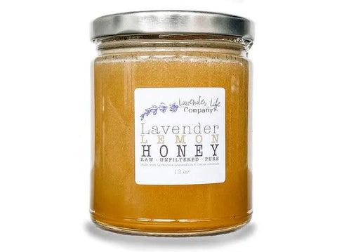 Raw Honey - Lavender/LEMON Infused