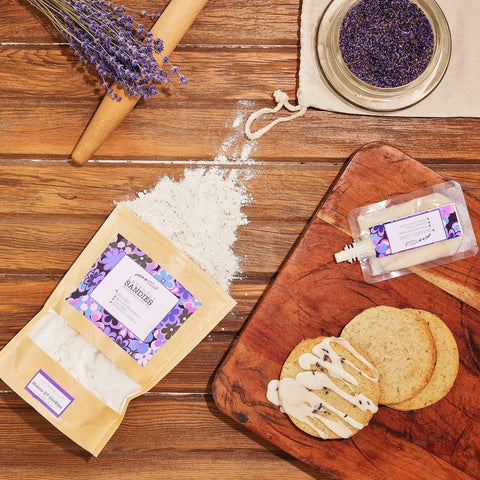 Sandies -A Lavender Shortbread Cookie Kit