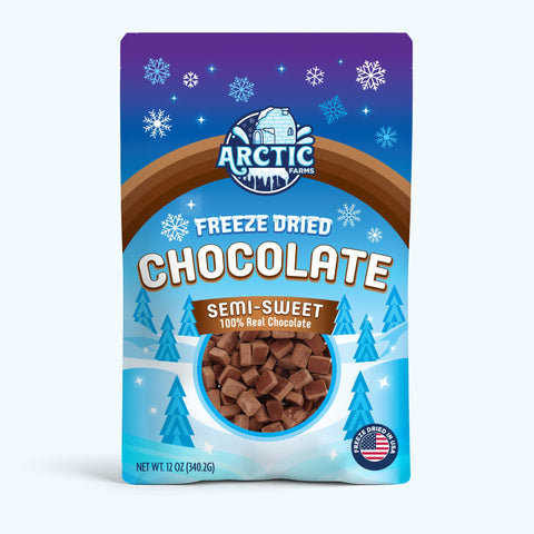Freeze Dried Semi-Sweet Chocolate