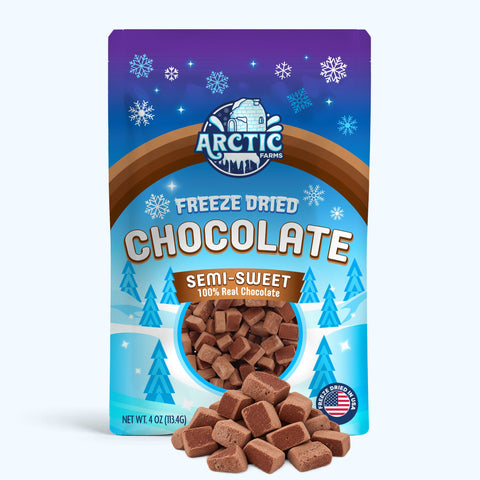 Freeze Dried Semi-Sweet Chocolate