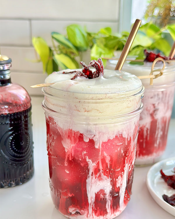 Passion Fruit Hibiscus Cream Soda